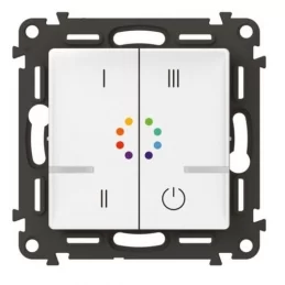 Bezdrátový RGB ovladač osvětlení Legrand Valena Life with Netatmo bílý 752183