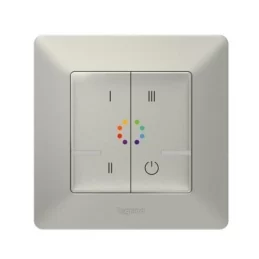 Bezdrátový RGB ovladač osvětlení Legrand Valena Life with Netatmo hliník 752383
