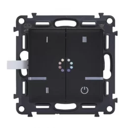 Bezdrátový RGB ovladač osvětlení Legrand Valena Life with Netatmo černý 756383