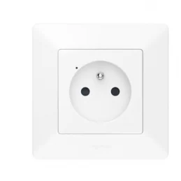 Chytrá spínaná zásuvka Legrand Valena Life with Netatmo 2P+T 16 A bílá 752193