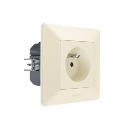 Chytrá spínaná zásuvka Legrand Valena Life with Netatmo 2P+T 16 A béžová 752293