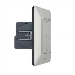 Chytrý žaluziový spínač Legrand Valena Life with Netatmo s N vodičem hliník 752390A