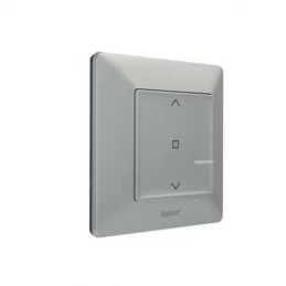 Chytrý bezdrátový ovladač žaluzií Legrand Valena Life with Netatmo hliník 752391