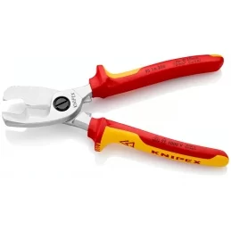 Kabelové nůžky KNIPEX 200 mm s dvojitým břitem VDE 1000 V 95 16 200