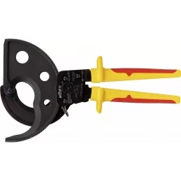 Ráčnové kabelové nůžky Wiha electric 500 mm² VDE 46675
