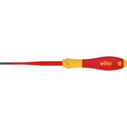 Plochý VDE šroubovák Wiha SoftFinish electric slimFix 6,5 × 150 mm 10155
