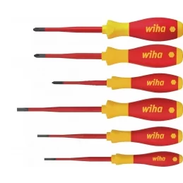 Sada VDE šroubováků Wiha SoftFinish electric slimFix 6 dílů 38362