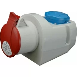 Kombinovaná nástěnná zásuvka 32 A 4p + 230 V IP44 SEZ IZVZ 3243