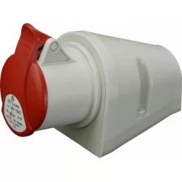 Průmyslová nástěnná zásuvka 32 A 4p 400 V IP44 6h SEZ IZN 3243