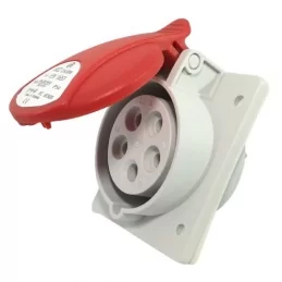Vestavná zásuvka 16 A 5P 400 V IP54 SEZ IEN 1653