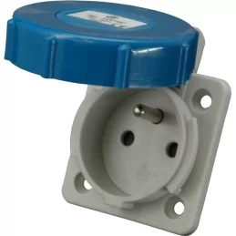 Vestavná zásuvka 230 V 16 A 3P IP67 s clonkami SEZ VZG 16