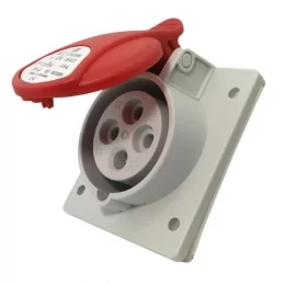 Vestavná zásuvka 16 A 4P 400 V IP54 SEZ IEN 1643