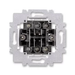Vypínač střídavý dvojitý č.6+6 (6+1), šroubový ABB 3558-A52340