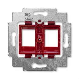 Třmen se soklem pro 2 konektory keystone ABB 2CKA001753A8055