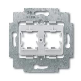 Třmen se soklem pro 2 moduly Panduit Mini-Com ABB 2CKA001753A8057