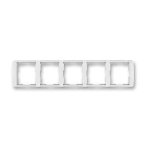 Pětirámeček Element v elegantní bílé a ledové bílé barvě je ideální volbou pro moderní interiéry. Díky svému minimalistickému designu skvěle doplní jakýkoli styl a zároveň nabízí praktické uspořádání více vypínačů či zásuvek na jednom místě. Vyroben z kvalitních a odolných materiálů, zaručuje dlouhou životnost a snadnou instalaci. Zvolte tento pětirámeček a přidejte svému domovu šmrnc a funkčnost.