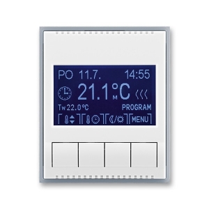 Univerzální programovatelný termostat ABB Element 3292E-A10301 04 nabízí efektivní řízení teploty ve vašem domově s důrazem na komfort a úsporu energie. Díky elegantnímu designu v bílé a ledové šedé barvě se snadno integruje do jakéhokoli interiéru. S intuitivním ovládáním a možností nastavení teploty pro každý den v týdnu zajistí příjemné prostředí a snížení nákladů na energie. Objevte moderní řešení pro váš domov!