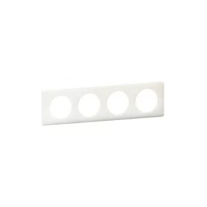 Čtyřrámeček Céliane bílá od Legrand přináší do vašeho interiéru elegantní a praktické řešení pro elektrické instalace. S minimalistickým designem a vysokou kvalitou zpracování se dokonale hodí do každého prostoru. Snadná instalace a univerzální použití pro vypínače a zásuvky z něj činí ideální volbu pro domácnosti i kanceláře. Vylepšete svůj domov s tímto stylovým rámečkem, který spojuje estetiku a funkčnost.