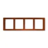 Čtyřrámeček Time Arbo v mahagonovém provedení je ideálním doplňkem pro váš interiér, který spojuje eleganci a funkčnost. Tento model ABB 3901F-A50140 53J nabízí čtyři samostatné rámečky, které umožňují kreativní zobrazení vašich oblíbených fotografií či uměleckých děl. Vyrobený z kvalitního mahagonu, zaručuje dlouhou životnost a odolnost. Obohaťte svůj domov tímto stylovým a praktickým kouskem, který podtrhne krásu vašeho prostoru.
