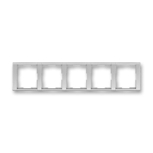 Pětirámeček Time titanová ABB 3901F-A00150 08 spojuje moderní design s funkčností a je ideálním doplňkem pro každý interiér. Jeho elegantní titanová barva přináší do vašeho domova šmrnc a styl, zatímco pětinásobné uspořádání poskytuje dostatek prostoru pro vaše oblíbené fotografie. Vysoce kvalitní zpracování zajišťuje dlouhou životnost a jednoduchou údržbu. Objednejte si tento pětirámeček a proměňte svůj prostor.