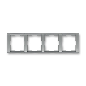 Čtyřrámeček Time od ABB v ocelové barvě nabízí elegantní a moderní řešení pro uspořádání spínačů a zásuvek. Jeho minimalistický design skvěle doplní jakýkoli interiér, ať už doma či v kanceláři. Snadná instalace a robustní konstrukce zaručují dlouhou životnost a spolehlivost. Ideální volba pro ty, kteří hledají kombinaci estetiky a funkčnosti – pořiďte si ho a oživte svůj prostor!