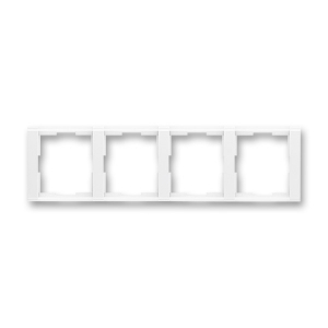 Čtyřrámeček Time bílá/bílá ABB 3901F-A00140 03 přináší do vašeho interiéru moderní design a funkčnost. S minimalistickým provedením v bílé barvě se skvěle hodí do každého prostoru, ať už doma či v kanceláři. Umožňuje efektivně uspořádat až čtyři elektrické prvky, což přispívá k organizovanému vzhledu. Snadná instalace a kvalitní materiály zaručují dlouhou životnost. Vyberte si stylový a praktický prvek pro váš domov.