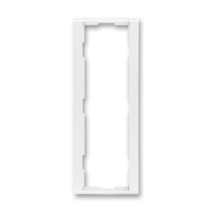Trojrámeček Time od ABB v elegantní bílé barvě je ideálním doplňkem pro moderní interiéry. Jeho svislé provedení šetří prostor a umožňuje snadnou instalaci pro tři moduly, což zajišťuje flexibilitu při umístění elektrických zařízení. Kvalitní materiály garantují dlouhou životnost, zatímco minimalistický design se hodí do jakéhokoli stylu. Vytvořte si harmonický domov s tímto stylovým a praktickým rámečkem.