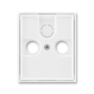 Kryt zásuvky televizní, rozhlasové a satelitní ABB Element 5011E-A00300 03 v elegantní bílé barvě spojuje moderní design a funkčnost, ideální pro každý interiér. Snadná instalace a odolné materiály zaručují dlouhou životnost a spolehlivé připojení pro vaši televizi a audio systém. Tento stylový doplněk nejenže vylepší vzhled vašeho obývacího pokoje, ale také zajišťuje bezproblémové používání moderních technologií. Investujte do kvality s ABB.