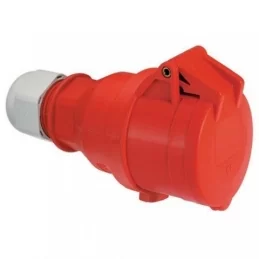 Spojka 32A 5p 400V IP44 6h...
