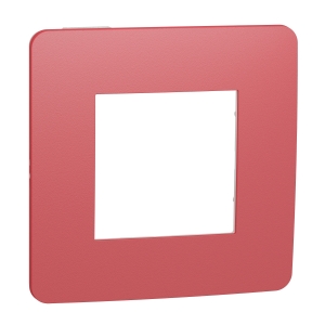 Rámeček Unica Studio Color Red/Bílý (NU280213) od Schneider Electric je ideálním doplňkem pro moderní interiéry, které chtějí spojit design s funkčností. Díky elegantní kombinaci červené a bílé barvy oživí každý prostor a dodá mu osobitý nádech. Vyroben z kvalitních materiálů, zaručuje dlouhou životnost a snadnou údržbu. Instalace je rychlá a bezproblémová, což umožňuje každému snadno vylepšit svůj domov.