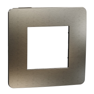 Rámeček Unica Studio Metal Bronze/Černý od Schneider Electric je dokonalou volbou pro moderní interiéry, spojující elegantní design s praktickým využitím. Jeho bronzová a černá povrchová úprava dodává prostoru sofistikovaný vzhled, zatímco jednonásobné provedení usnadňuje instalaci ovládacích prvků. Vyrobený z kvalitních materiálů, zaručuje dlouhou životnost a odolnost. Zmodernizujte svůj domov tímto stylovým a funkčním rámečkem, který se hodí do každé místnosti.