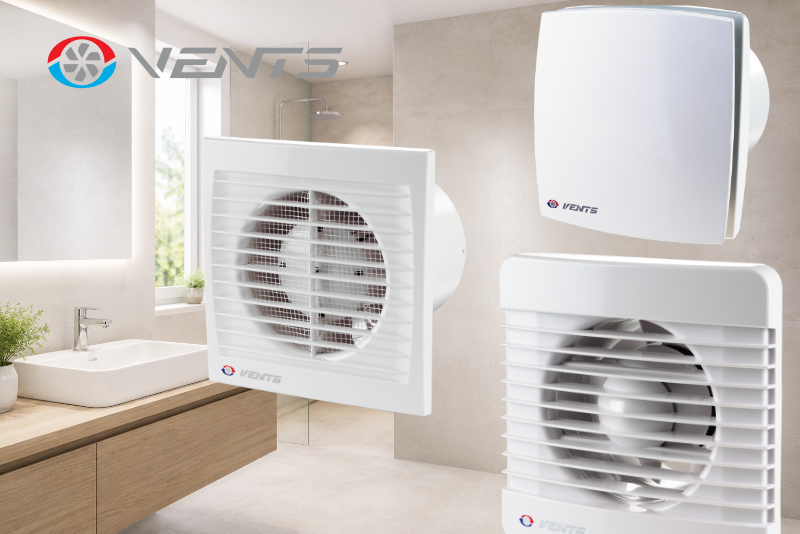 Ventilátory Vents: přehled modelů, řad a označení