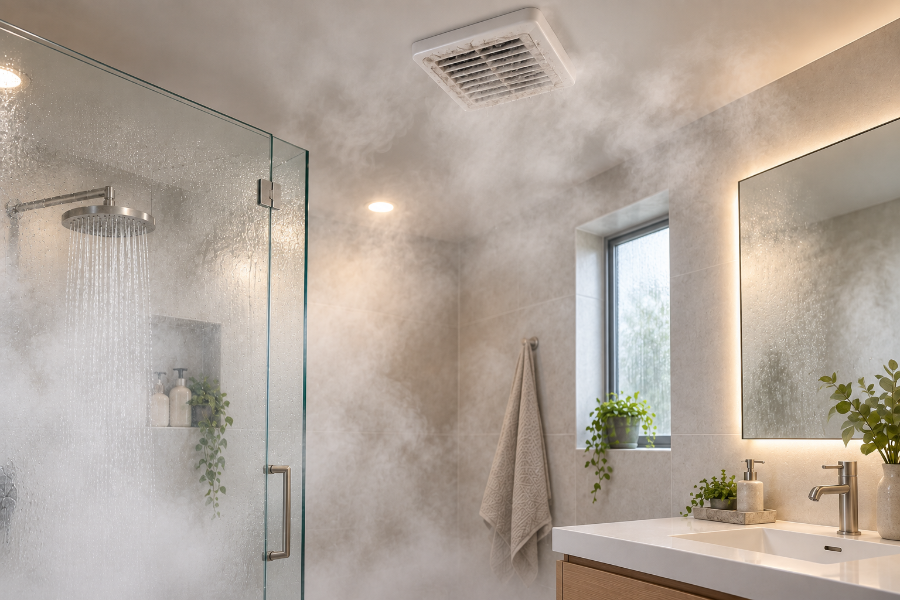Ventilátor v koupelně netáhne: nejčastější příčiny a řešení